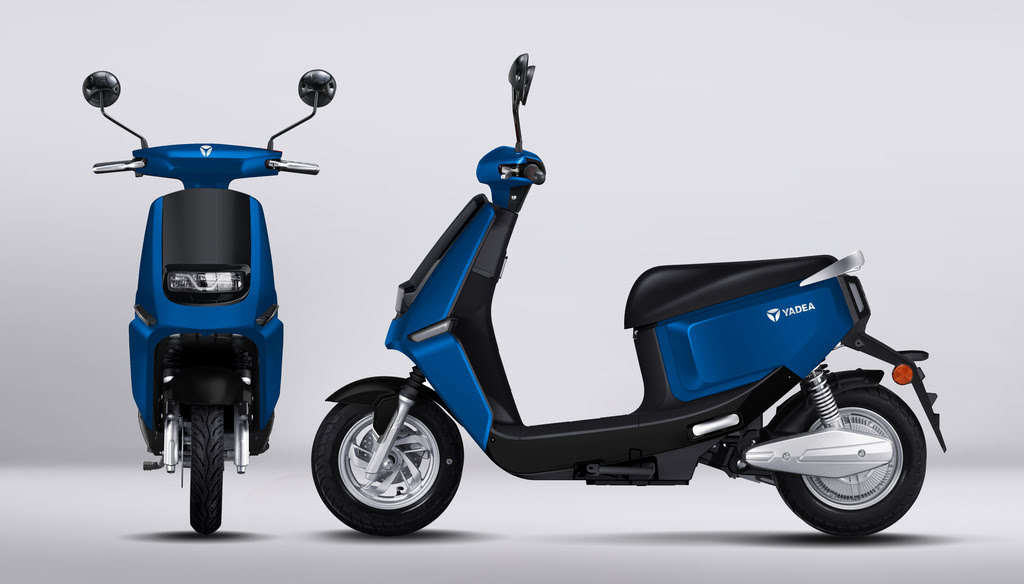 Yadea S-like blue electric scooter in Nepal